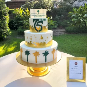 Custom anniversary cake in Charleston, SC